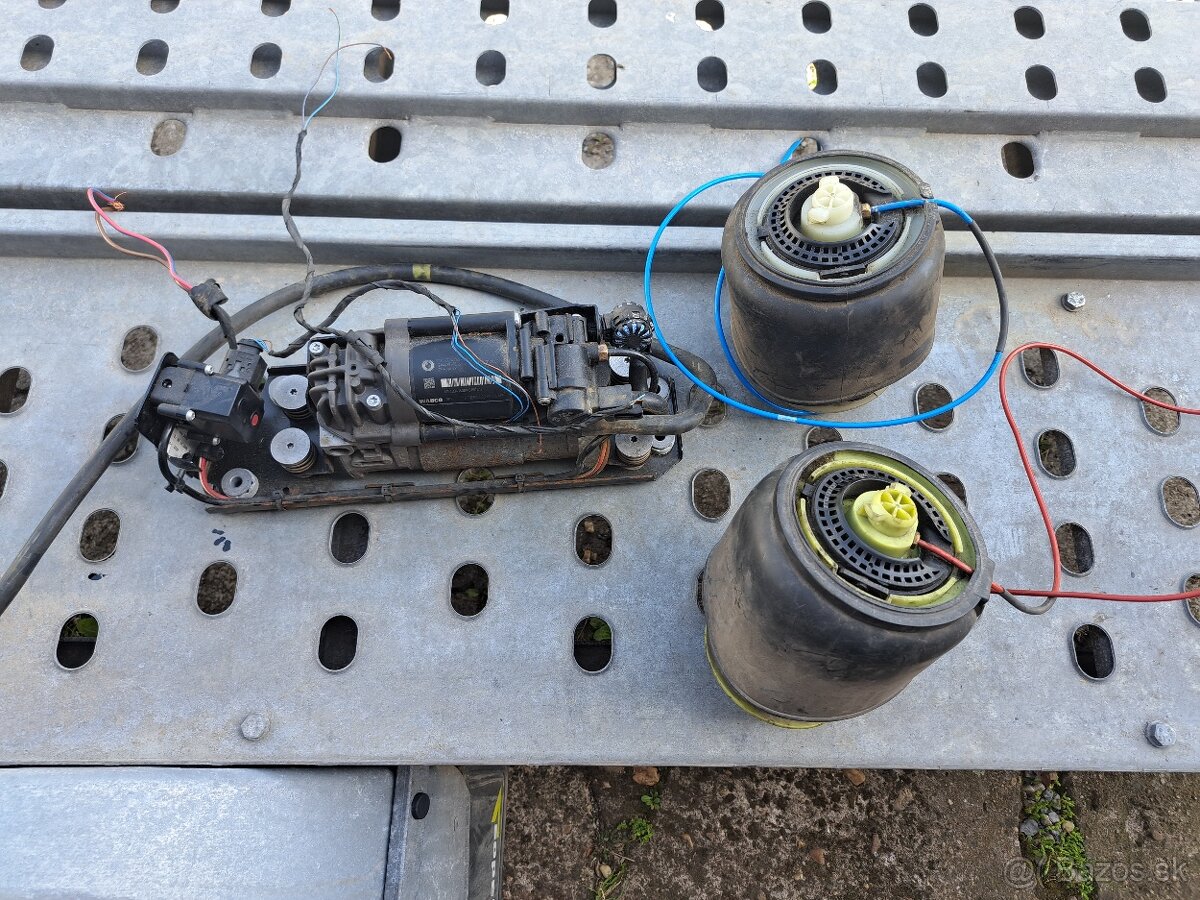 Kompresor + zadní měchy BMW F07, F01, F02