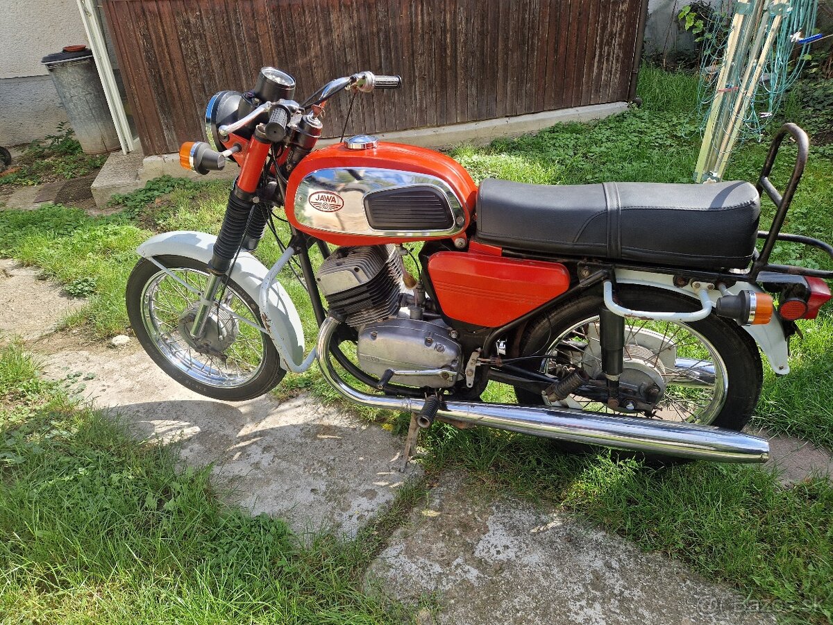 Patina Jawa 350 typ 634 len 5300km stk 28