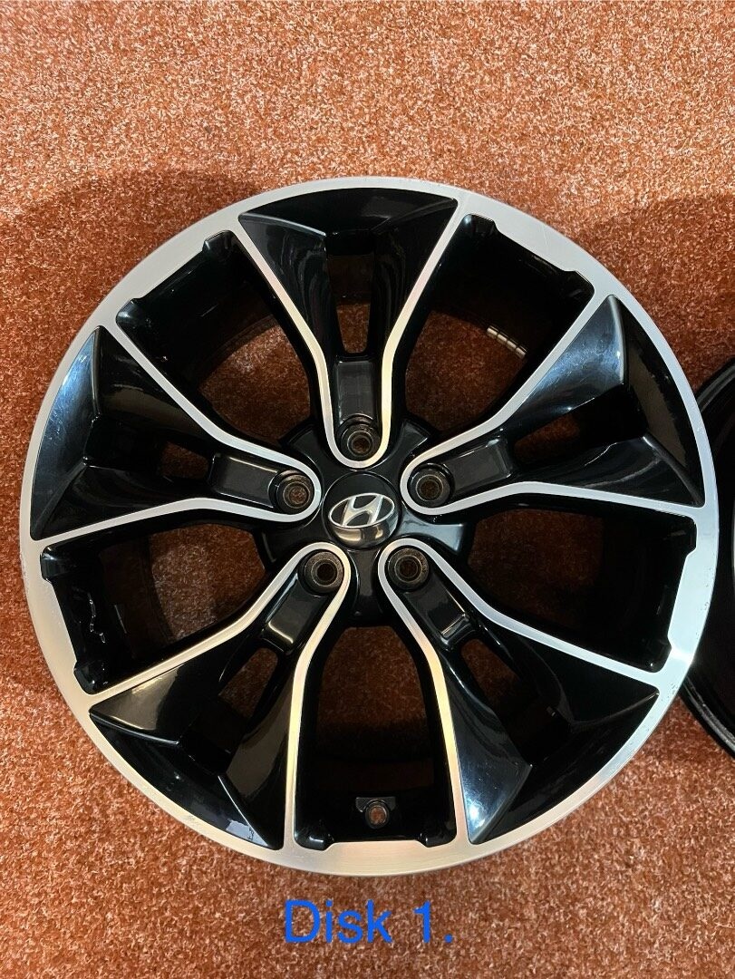 2k - 5x114,3 R19 originál disky Hyundai i30N