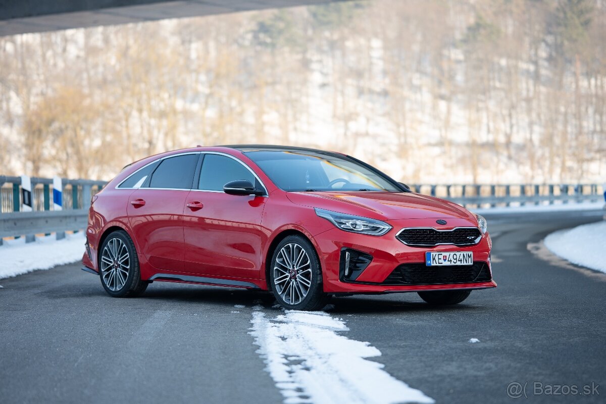 Kia ProCeed GT 12/2020, 65 100 km, v záruke + PPF + keramika