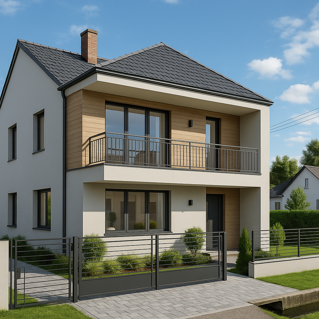 Dom s dvomi garážami Čerenčany