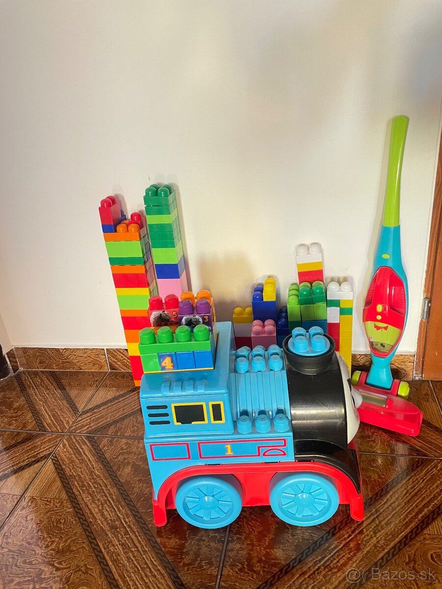 Predam Mega Bloks Mašinka Tomáš S Kockami