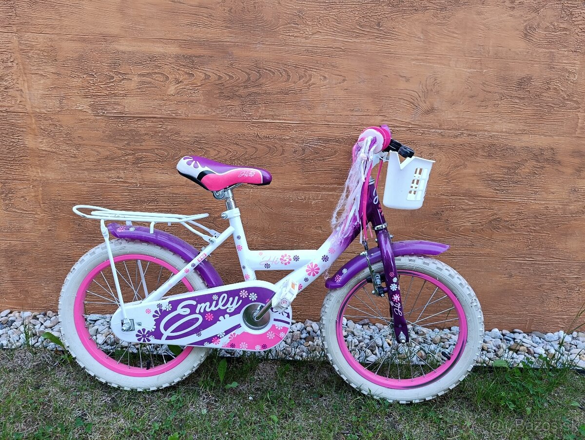 Dievčenský bicykel Emily