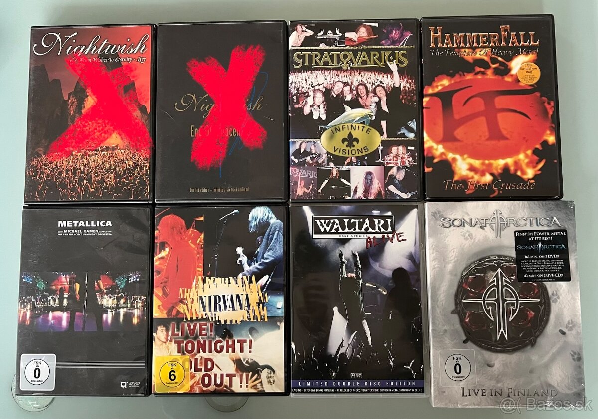 Hudobne DVD Metallica, Nightwish