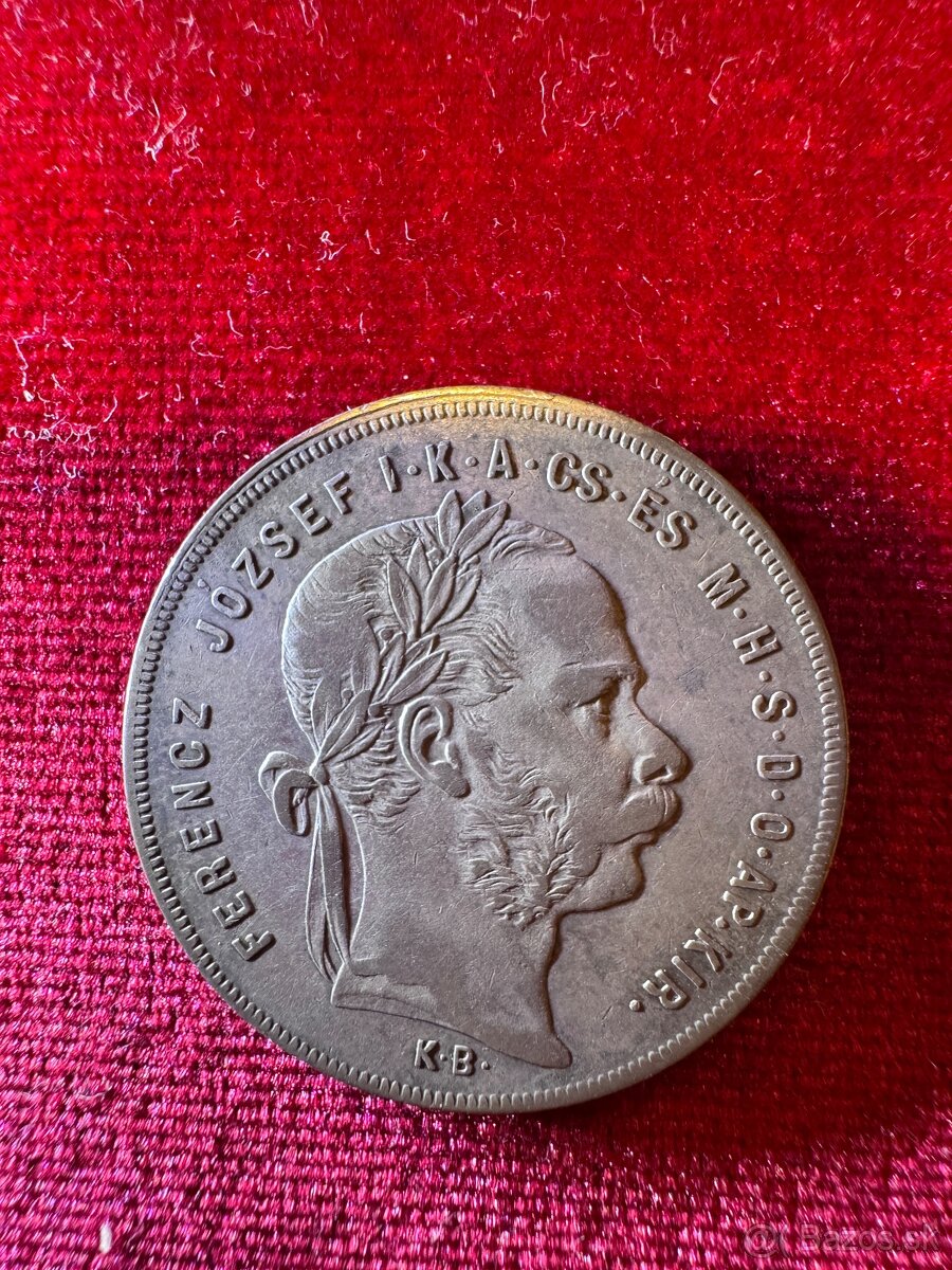 Zlatnik 1877 kb