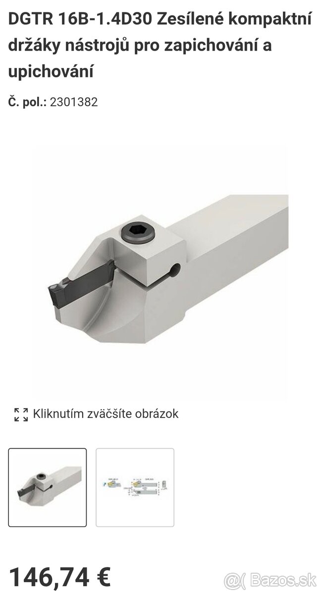Držiak na sústruh