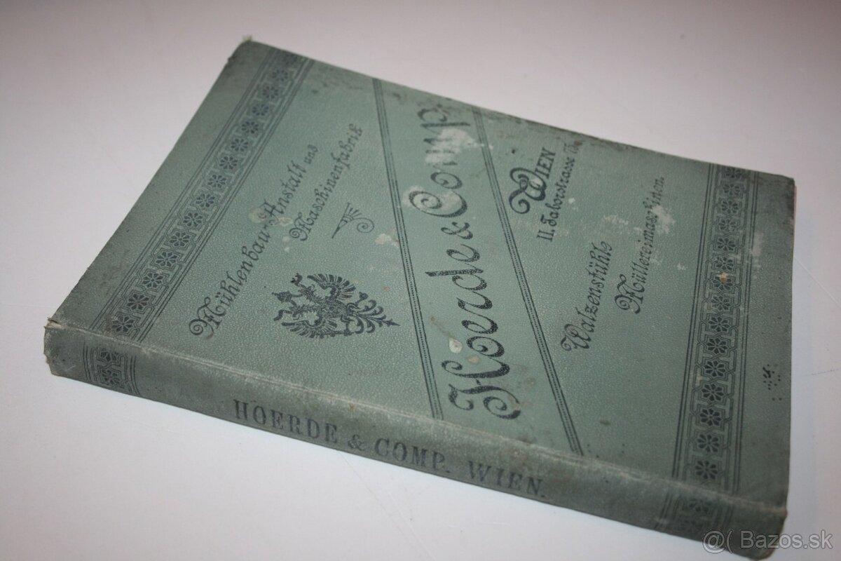HOERDE & COMP. IN WIEN z roku 1896