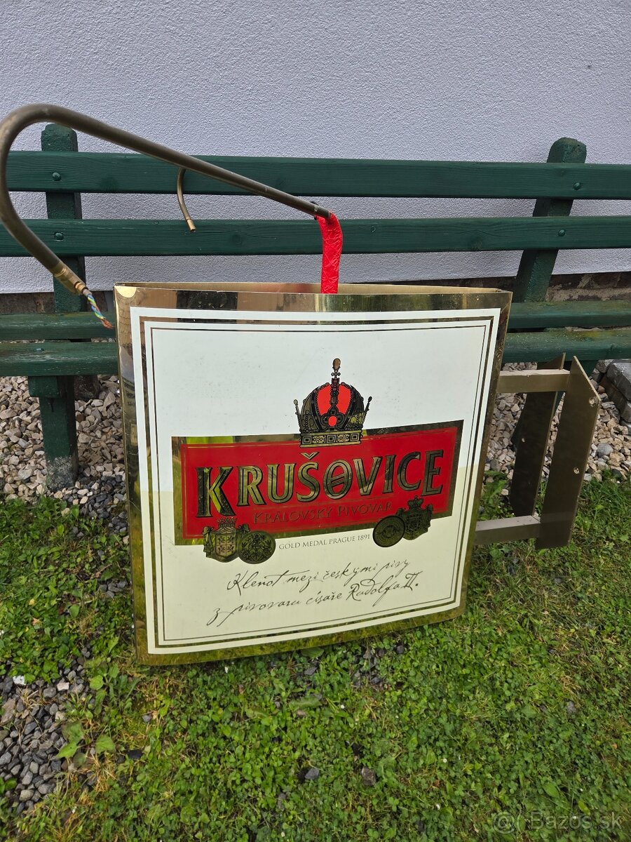 Reklamný banner krušovice