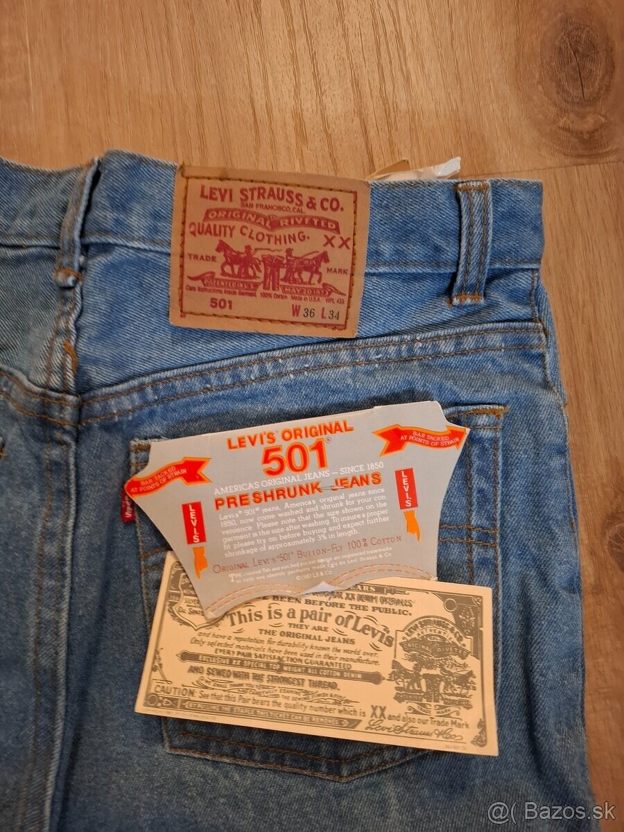 Rifle Levi Strauss - r.1989