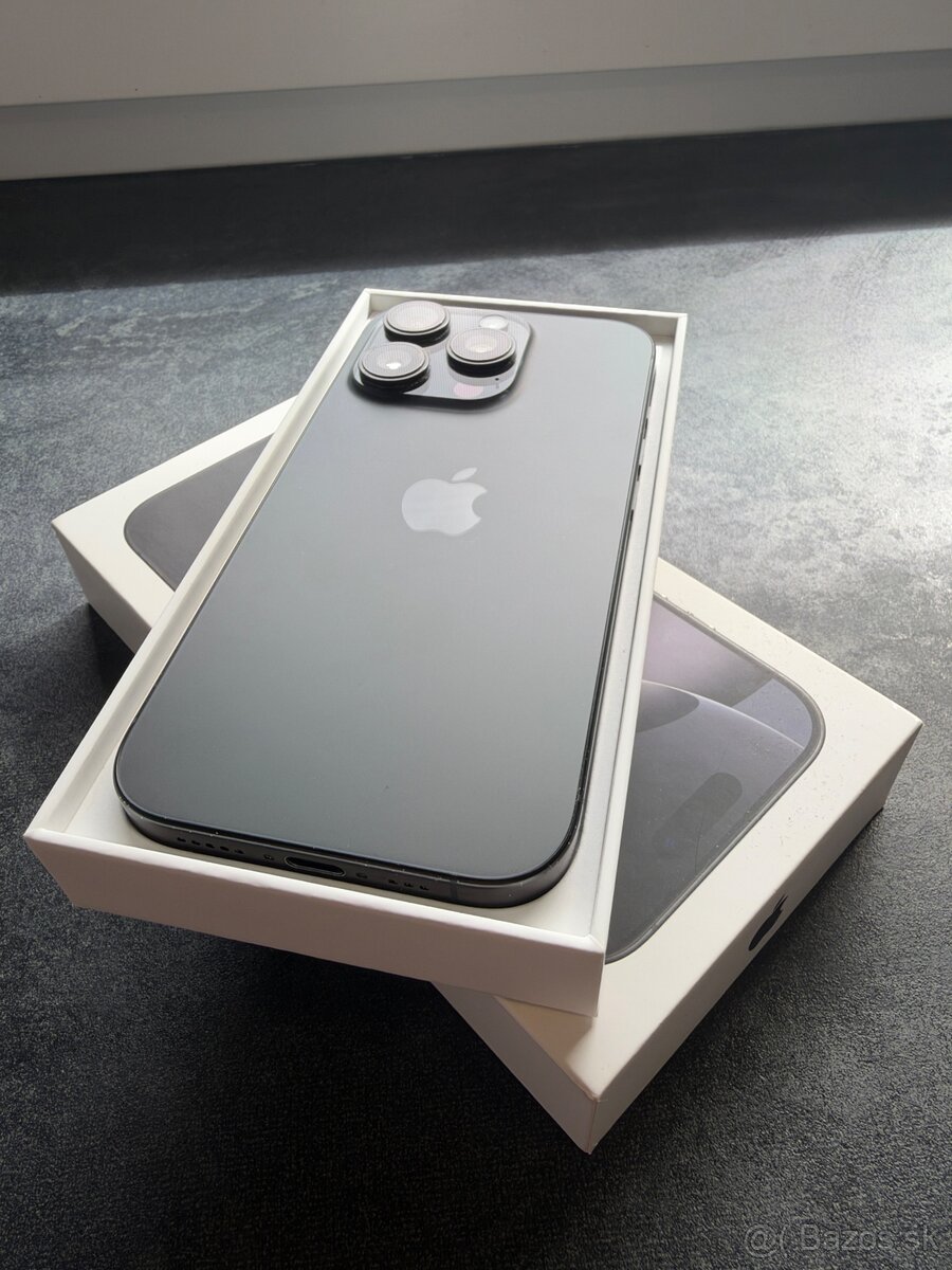 iPhone 16Pro 128GB black titanium