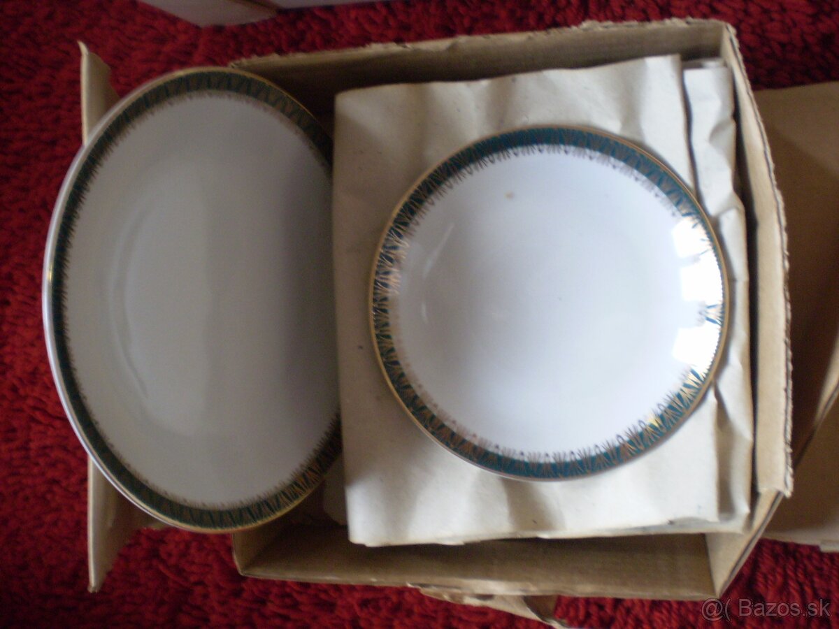 Taniere 6+1 - porcelán Czechoslovakia - originálne balenie