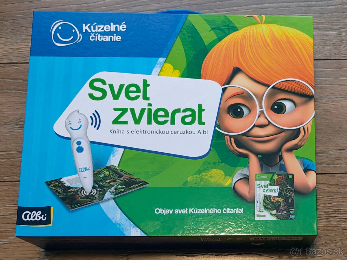 Albi kúzelné čítanie - set Svet zvierat