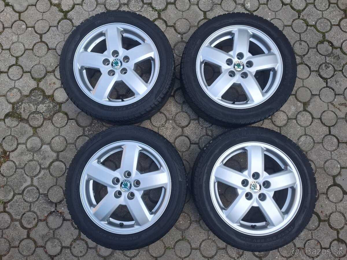 Hliníkove disky Škoda Triton R15 5x100