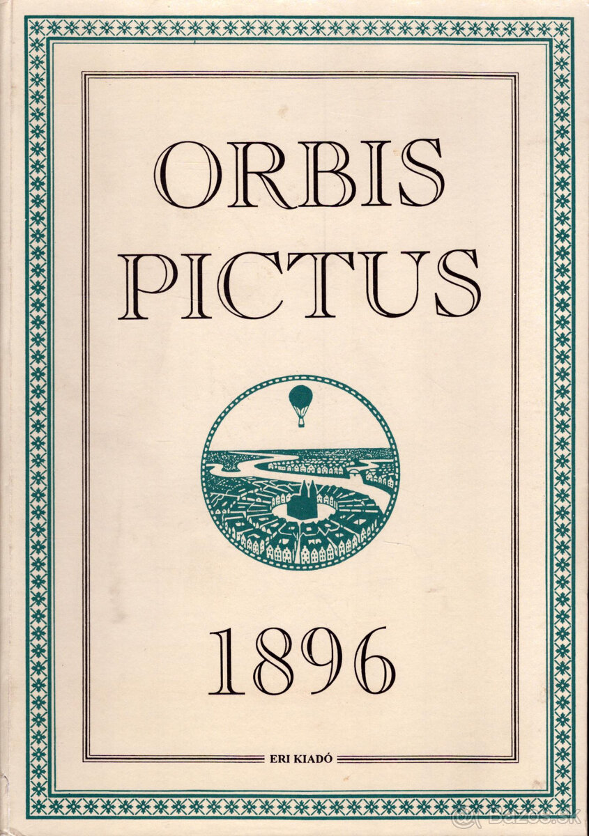 ORBIS PICTUS 1896 Reprint vydanie