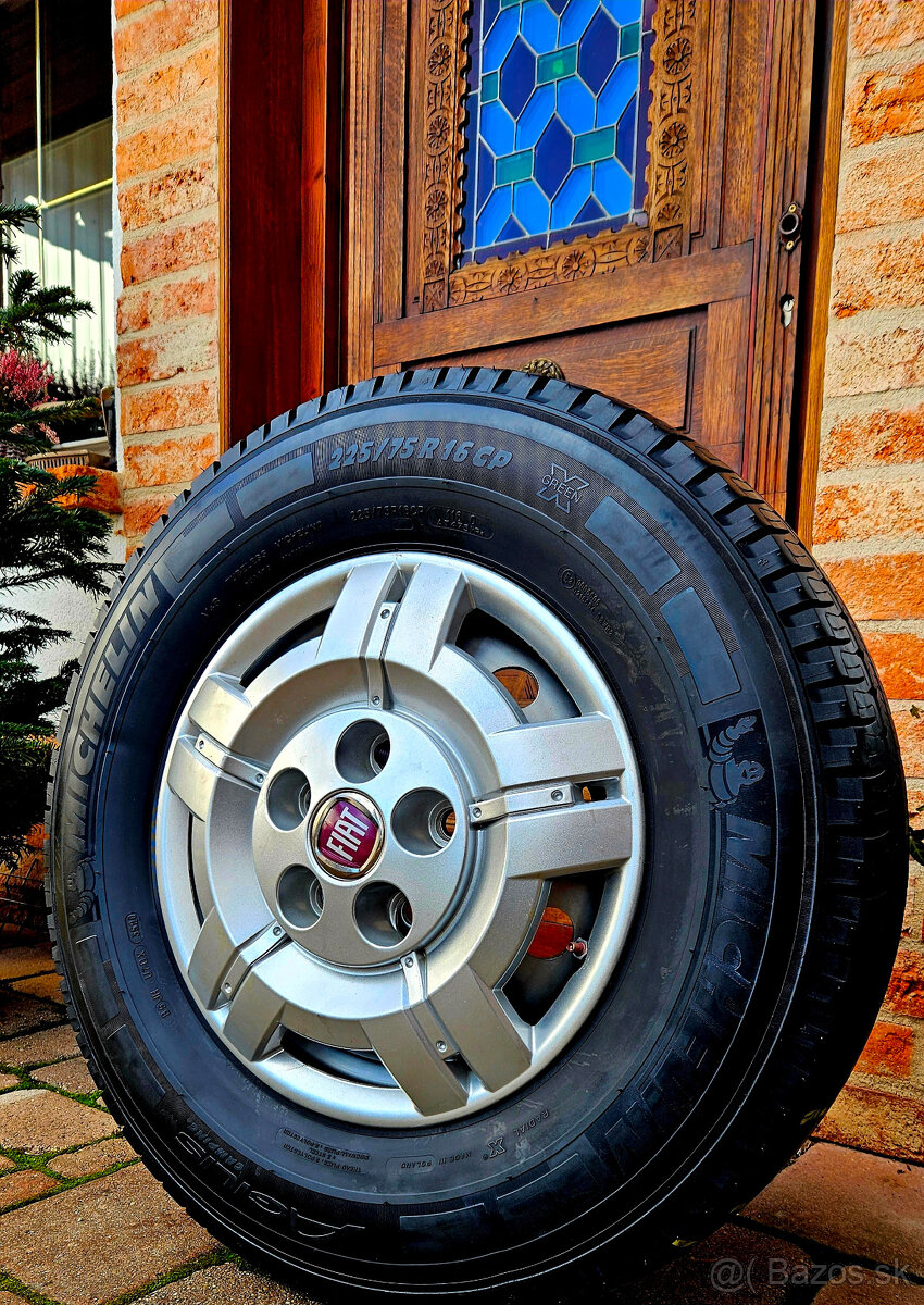 kolesá na dodávky R16 5x130, Ducato Boxer Jumper, 225/75C