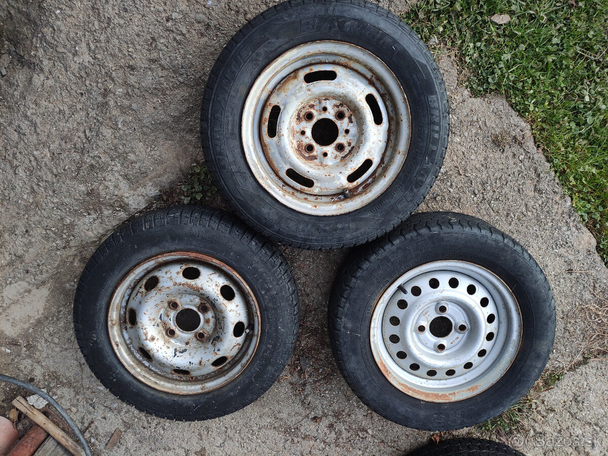 Plechace 4x100 R13 3kusy