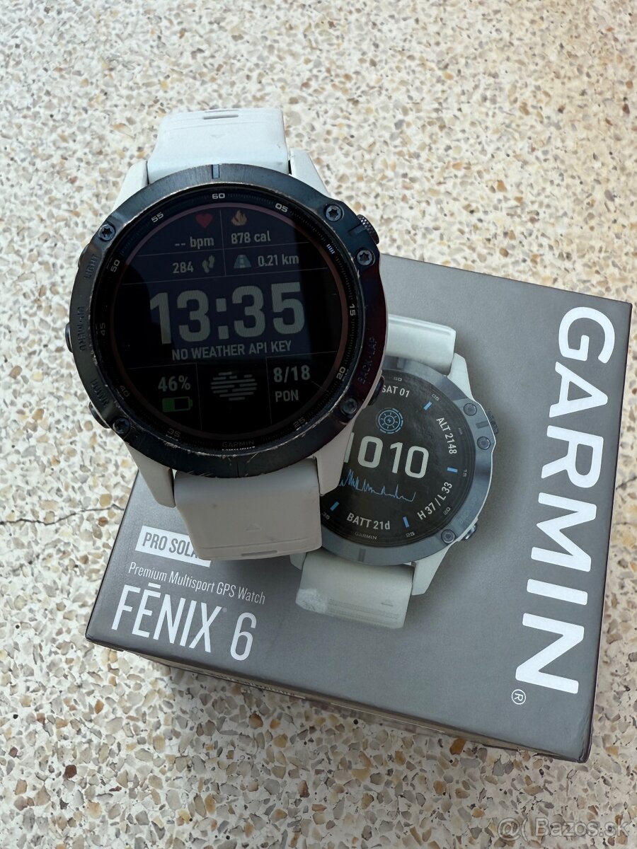 Hodinky GARMIN Fenix 6 PRO SOLAR