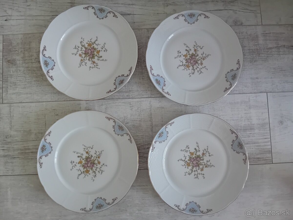 Porcelánové taniere