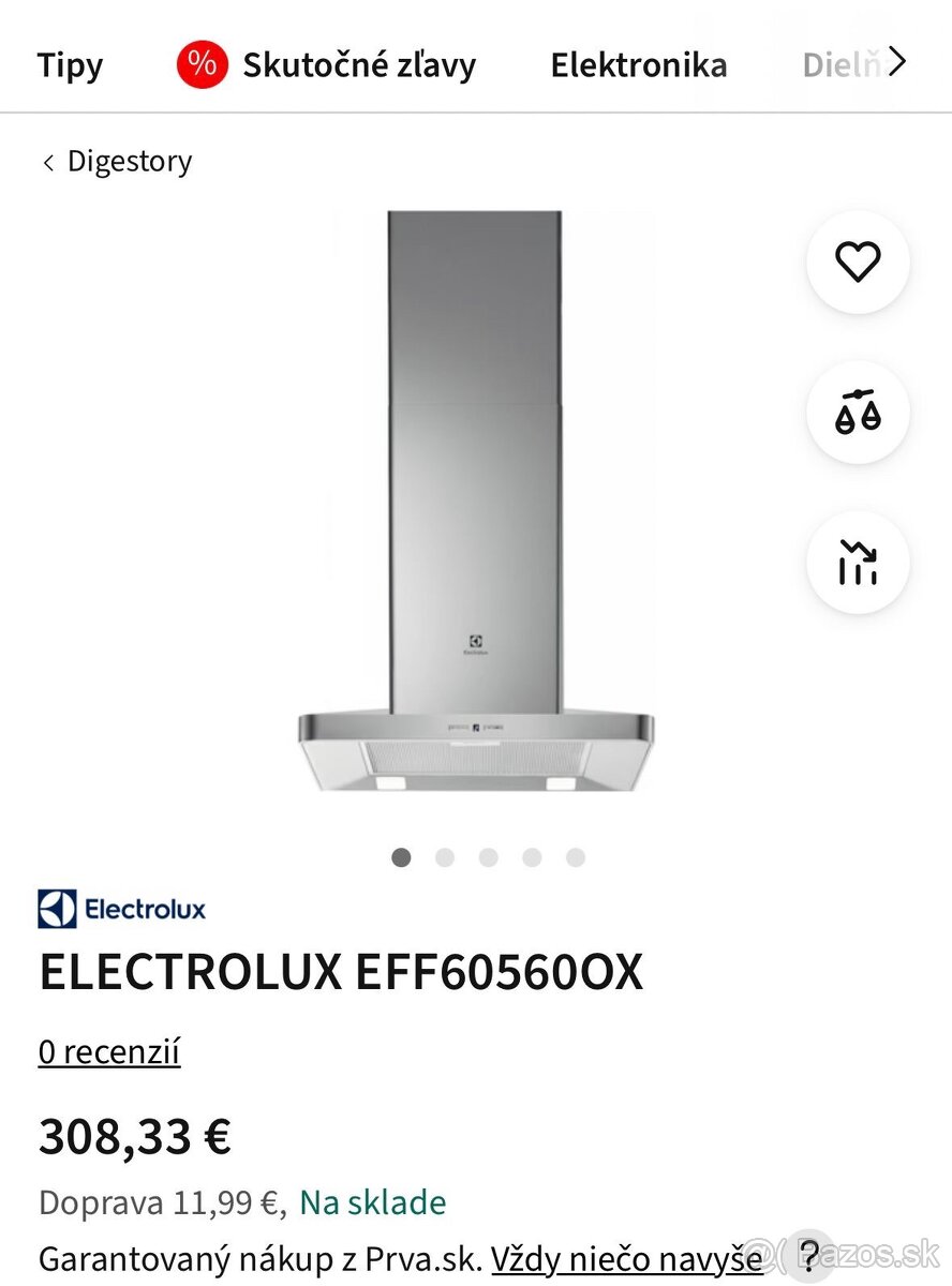 Predam digestor elektrolux novy