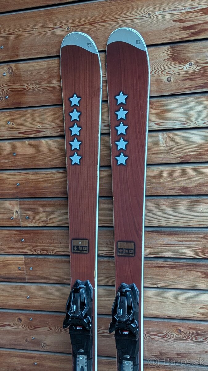 Exkluzivní Švýcarské lyže FIVESTAR PRIME, 168cm