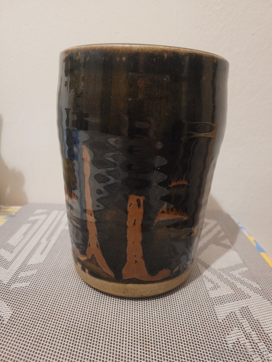 2x váza kamenina,keramika