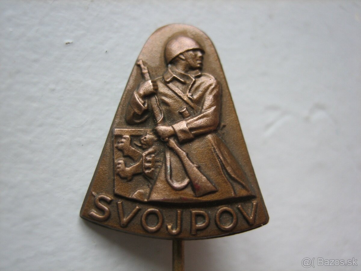 partizánsky odznak SVOJPOV. SNP.