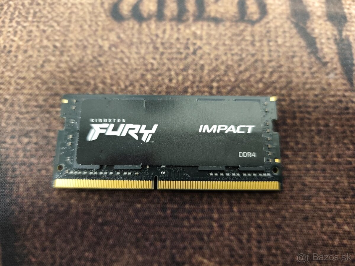 Predám 1x32GB DDR4 SODIMM RAM do laptopu