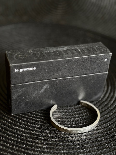 Strieborný náramok, Le gramme 31g, striebro 925, veľkosť M