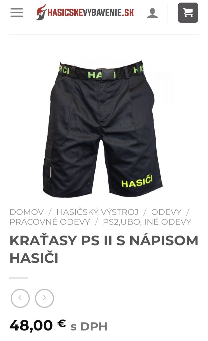Predam hasičske kratase