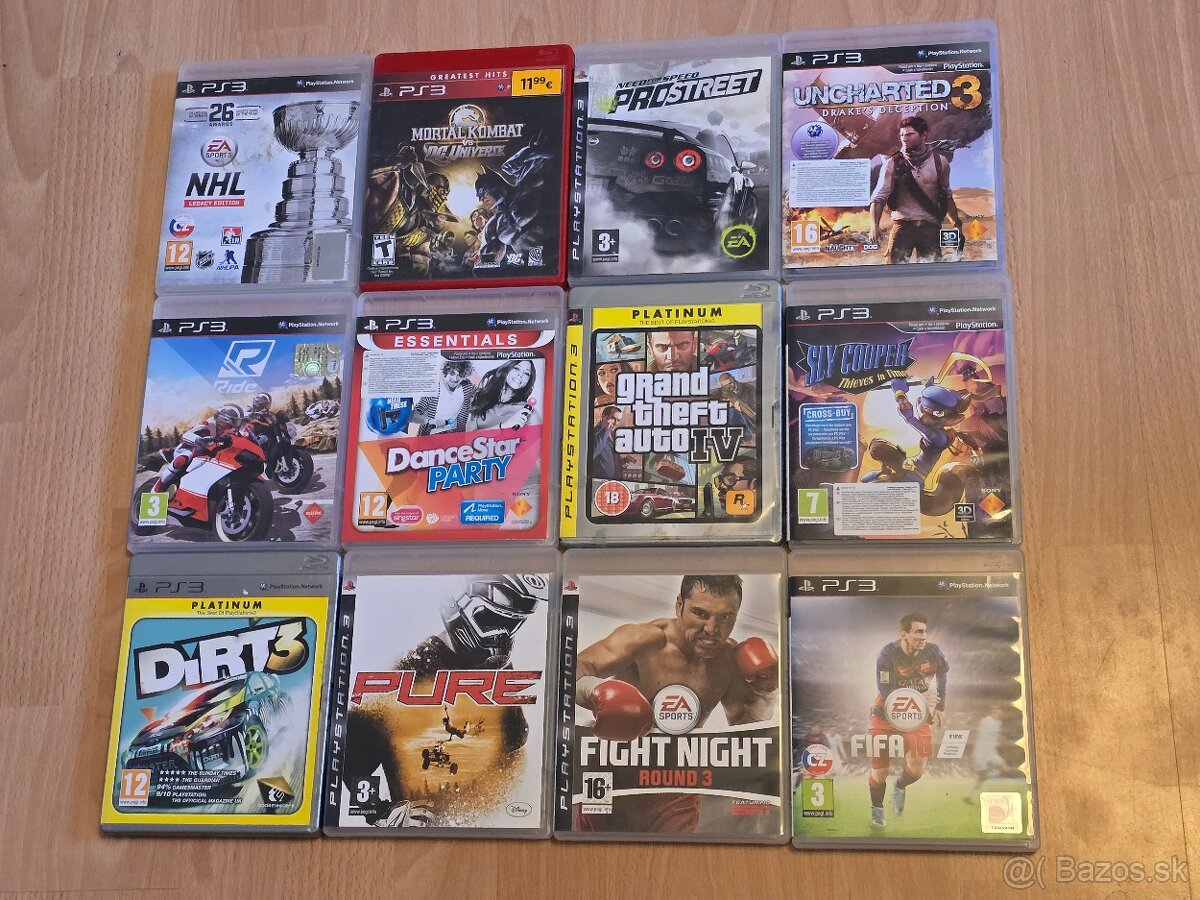 PLAYSTATION 3 HRY 21ks