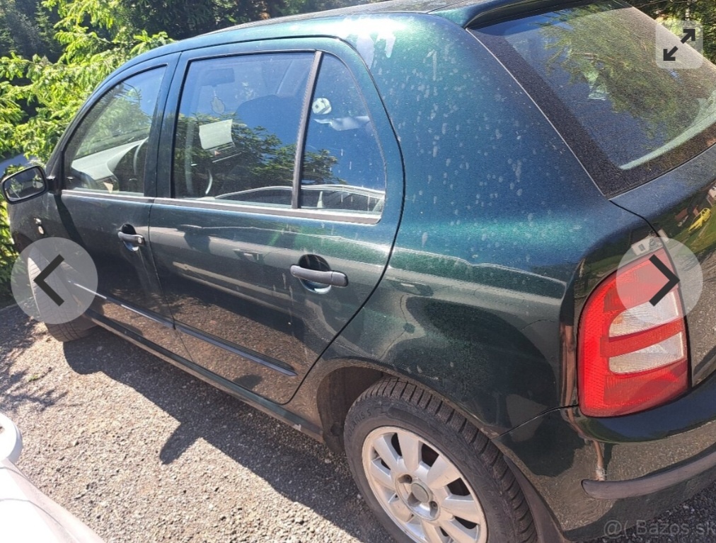 Škoda fabia 1.4 MPI-benzin