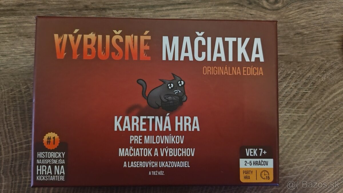 Výbušné mačiatka