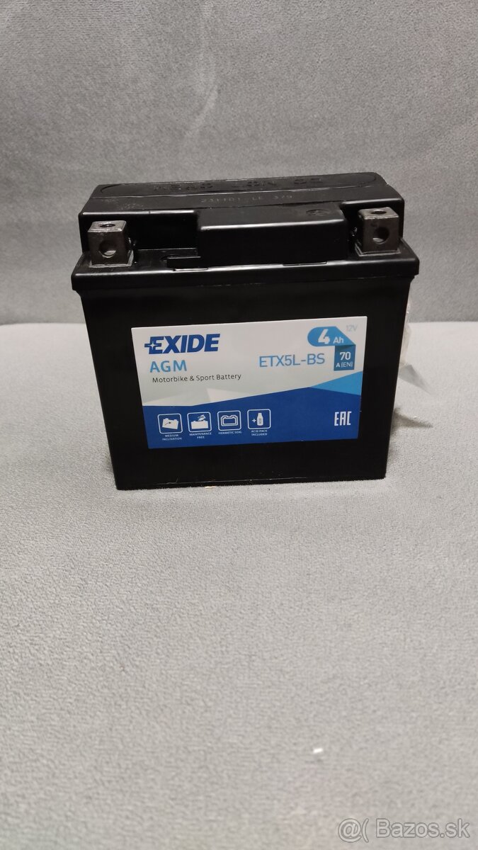 Batéria EXIDE AGM ETX5L-BS