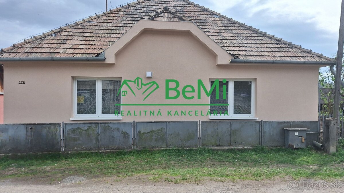Predaj rodinného domu - Plášťovce (026-12-HEKAa)