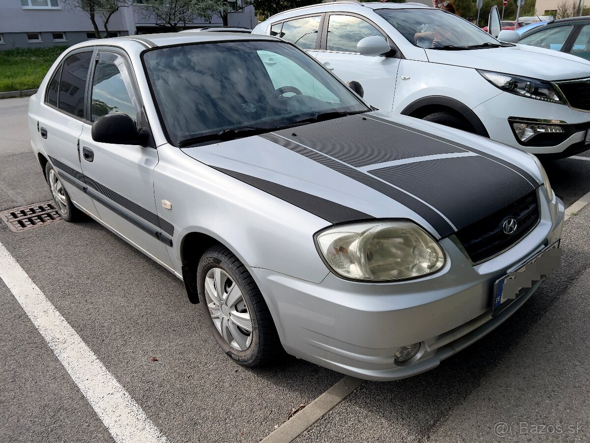 HYUNDAI ACCENT 1.4, 63KW R.V2005