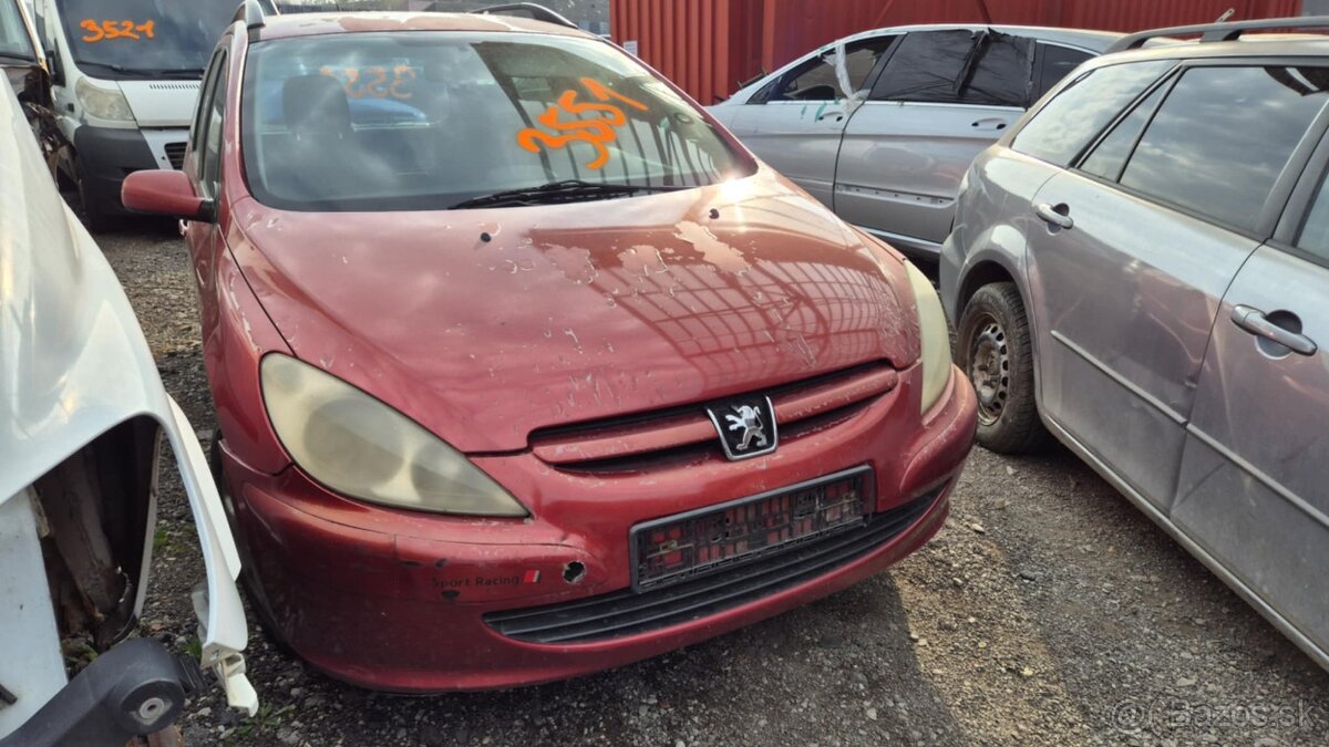 Peugeot 307 SW 1,6I 80kw kód: NFU