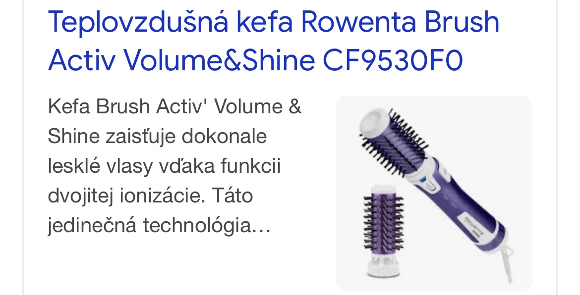 Rowenta kulmofen