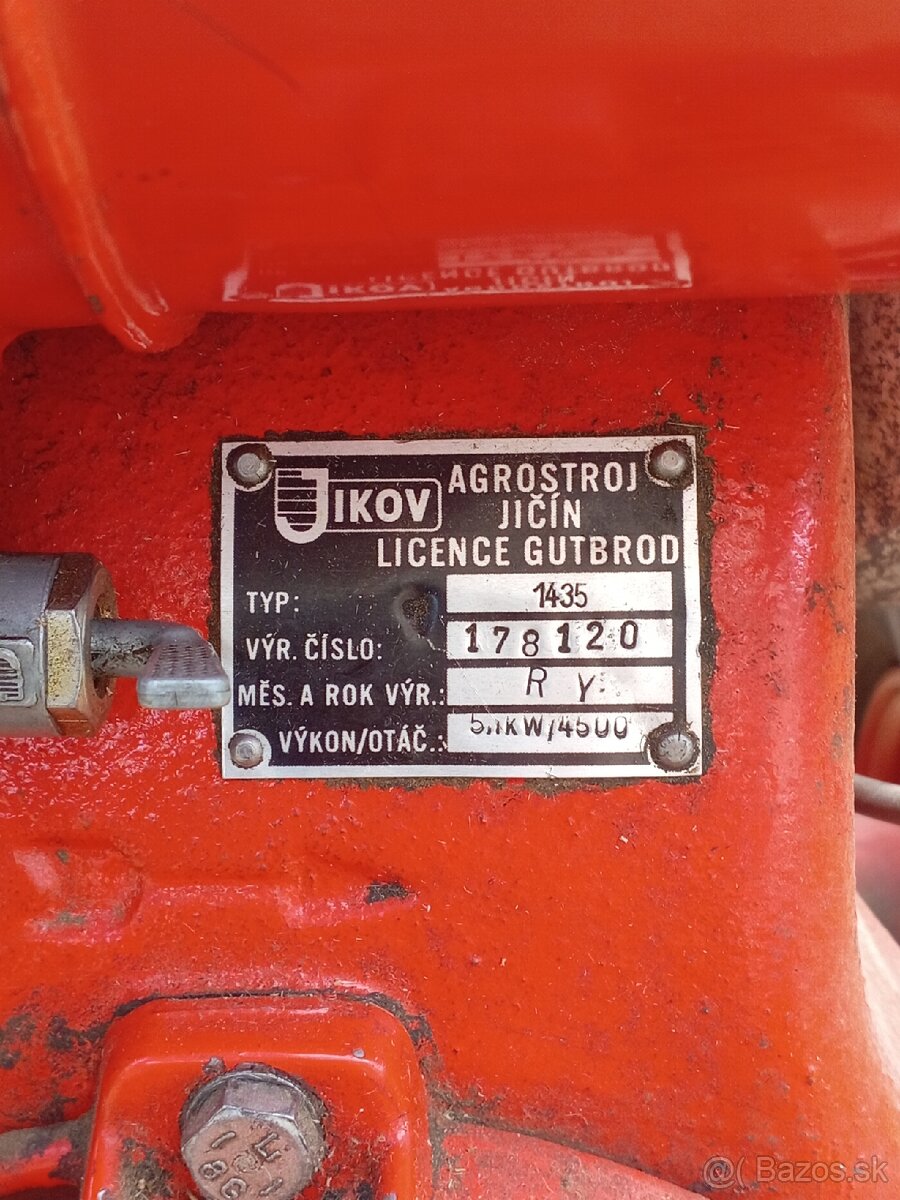 Predám lištovu kosačku Jičinka MF70