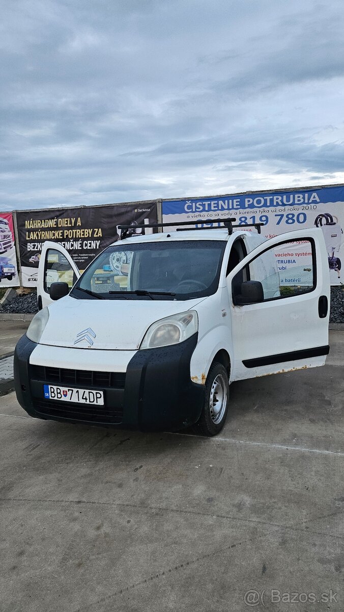 Citroën NEMO 1.4 benzín 54kw rv 2008