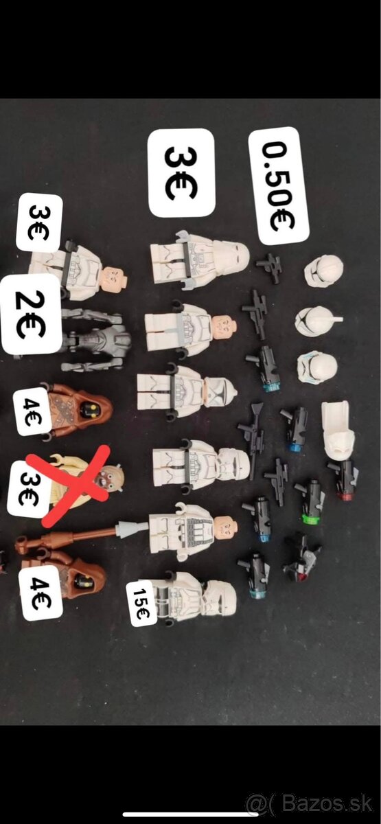 Lego star wars minifigurky