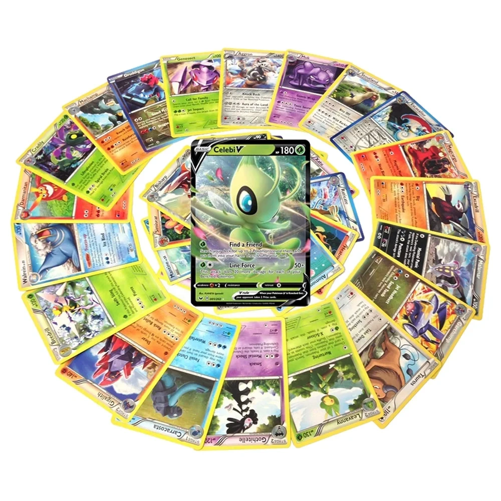 Pokemon karty 115ks+1V