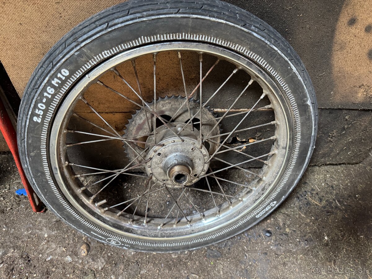 Babetta 210 zadné koleso