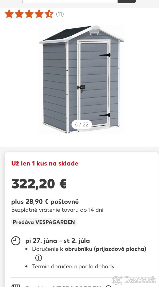 Zahradny domček
