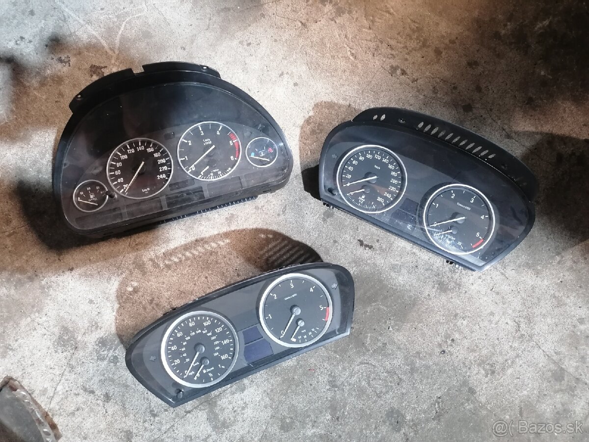 Budíky bmw e60 e61 e39 e70 e53
