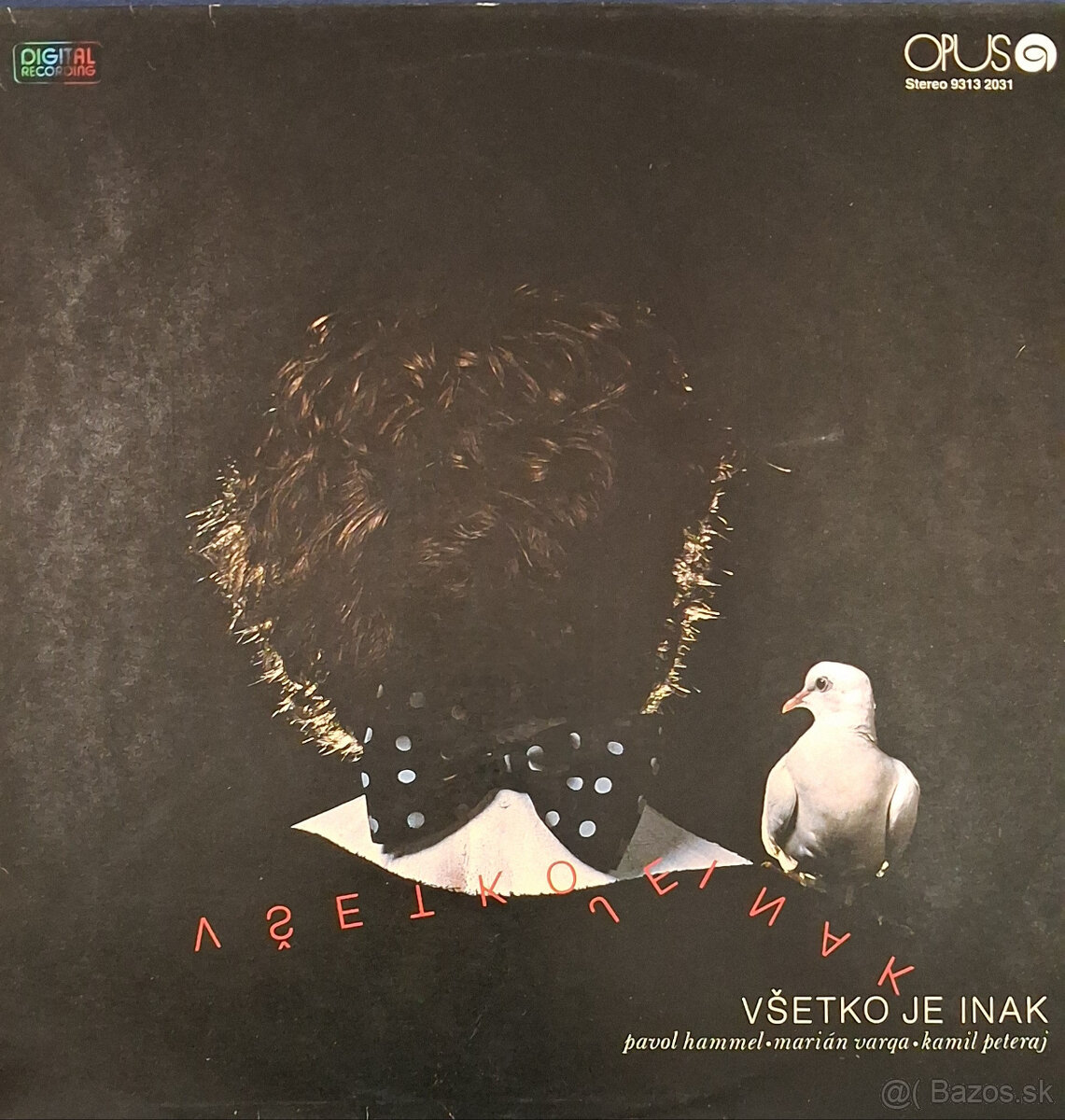 Retro gramofónová LP platňa Vsetko je inak