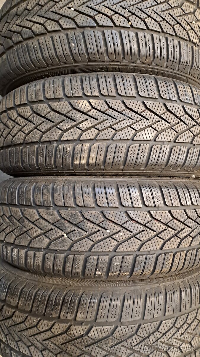 Predám zimný set 15"-5x100+185/55r15 Semperit