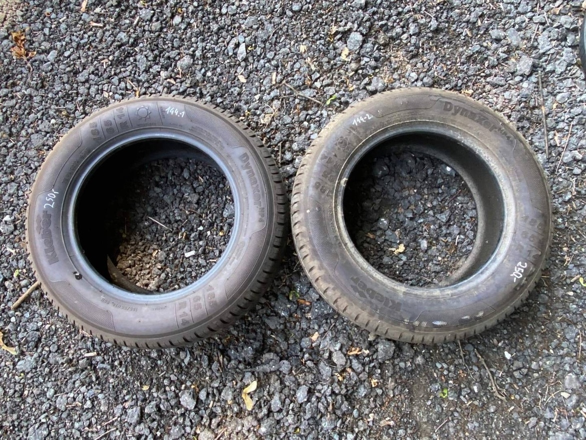144. 2x letní pneumatika 185/65 r14