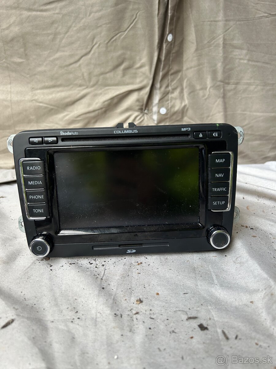 Autoradio columbus skoda