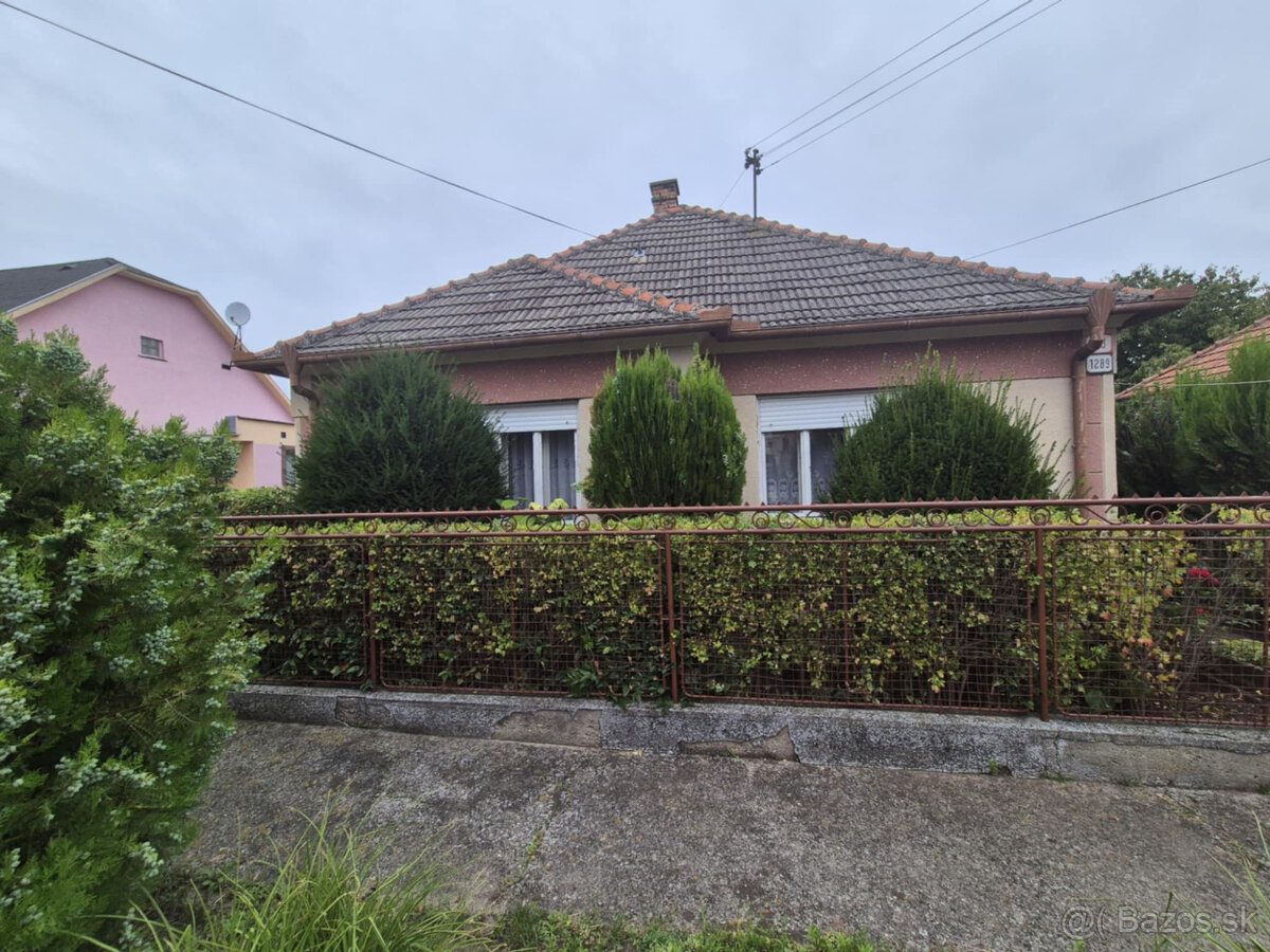 🏡 Na predaj 3-izbový tehlový rodinný dom v pôvodnom stave,