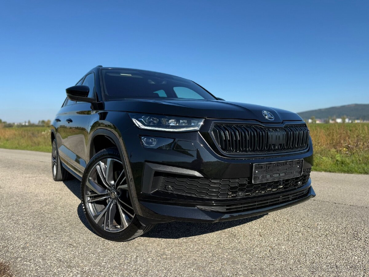 🖤Škoda Kodiaq Sportline Facelift EVO TDI 147kW 4x4 DSG